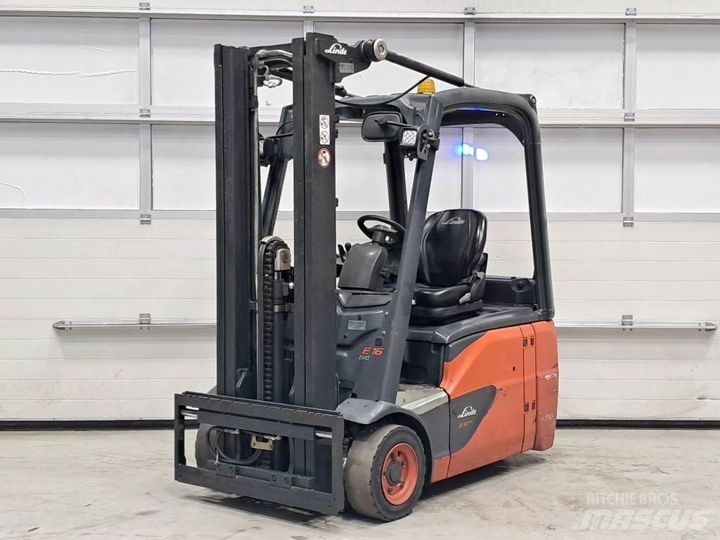 Linde E16-02 Elektriskie iekrāvēji