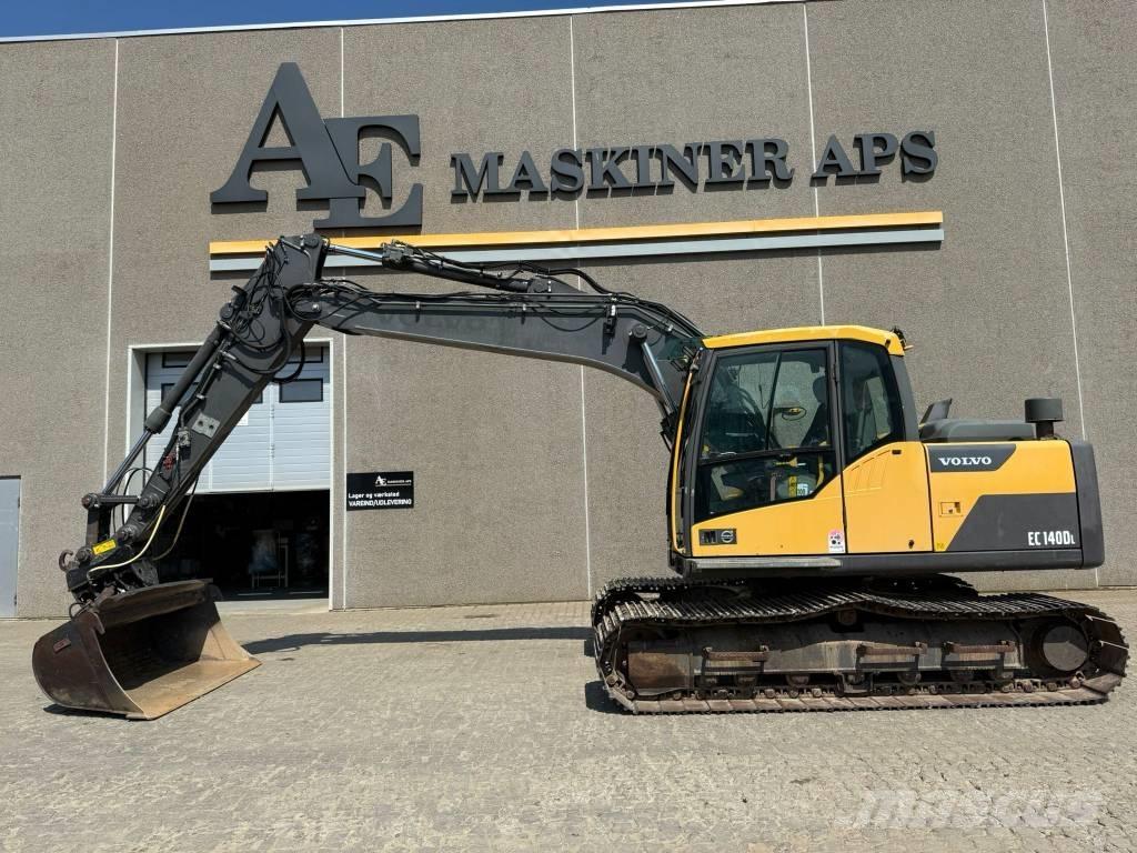 Volvo EC 140 DL Kāpurķēžu ekskavatori