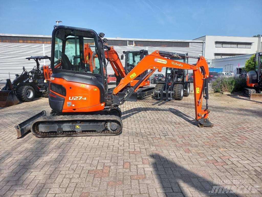 Kubota U 27-4 Mini ekskavatori < 7 t
