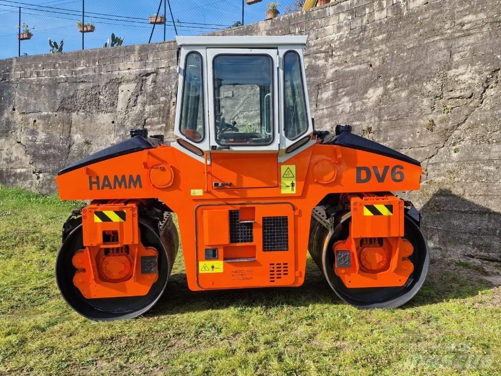 Hamm DV 6 Divvalču grunts veltņi