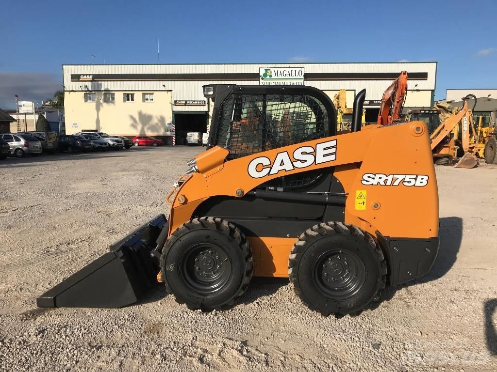 CASE SR175B Lietoti riteņu kompaktiekrāvēji
