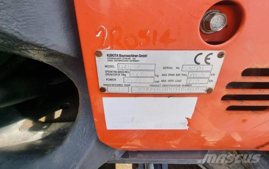 Kubota U 48-4 Mini ekskavatori < 7 t