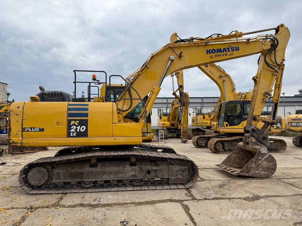 Komatsu PC 210 LC-10 Kāpurķēžu ekskavatori