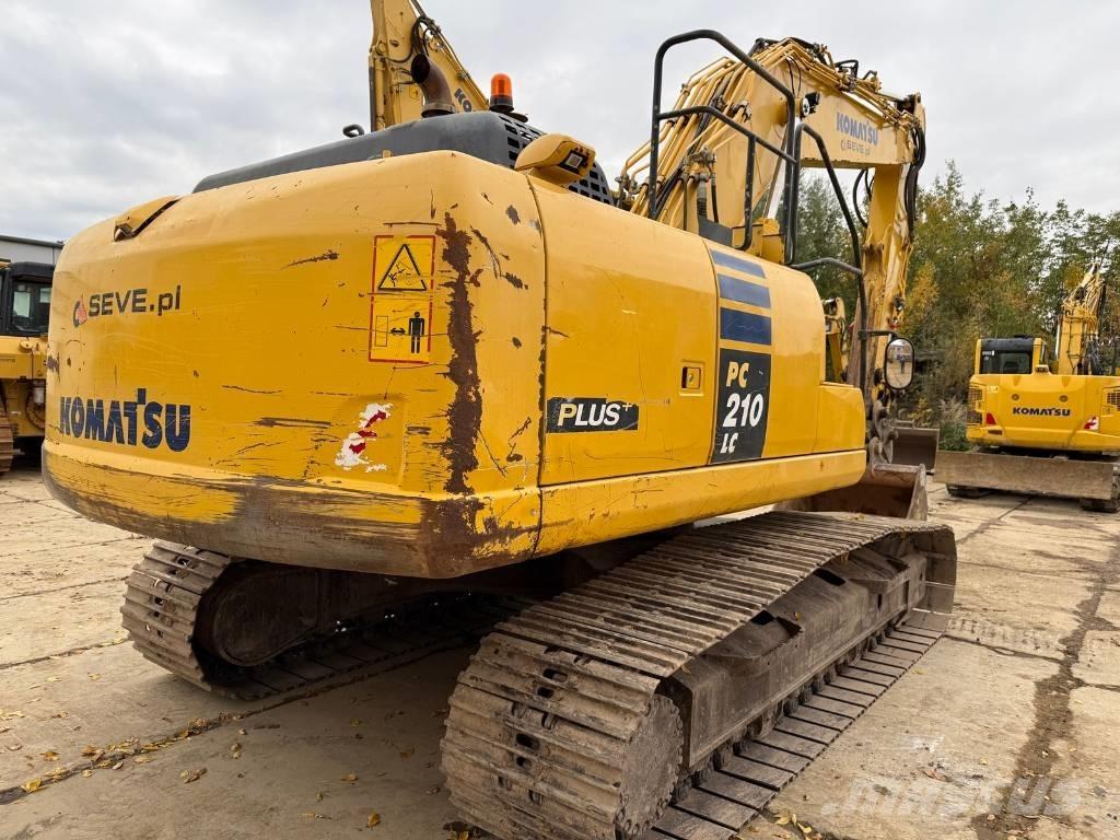 Komatsu PC 210 LC-10 Kāpurķēžu ekskavatori