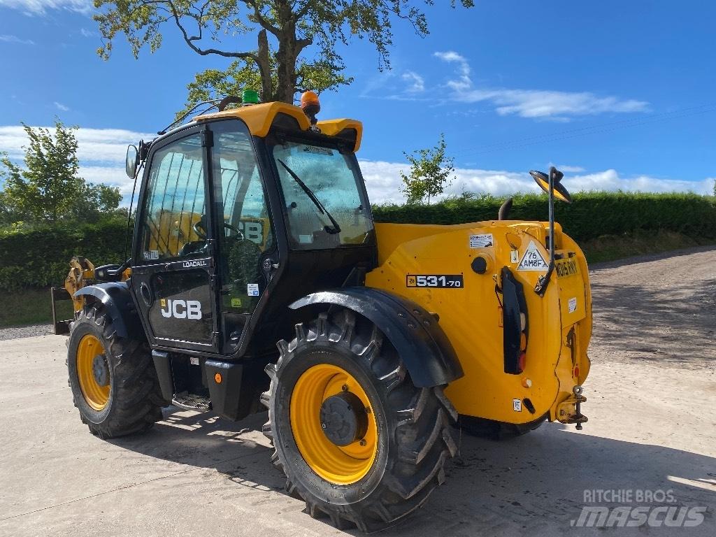 JCB 531-70 Teleskopiskie manipulatori