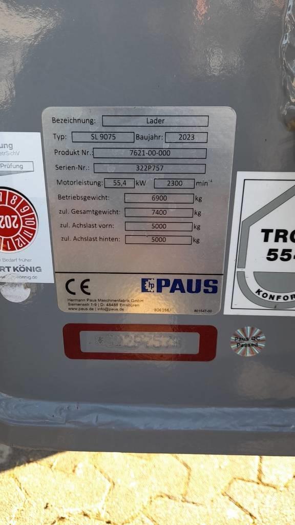 Paus SL 9075 Iekrāvēji uz riteņiem