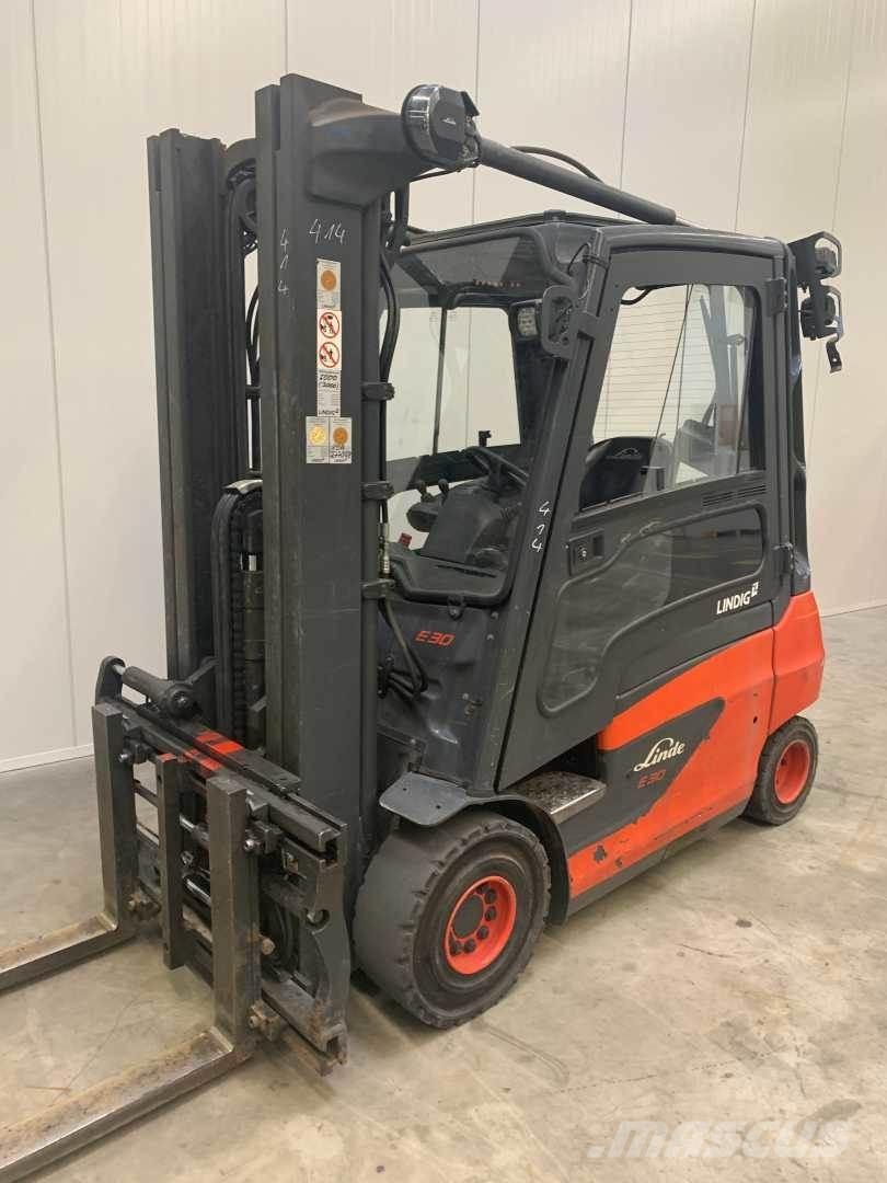 Linde E30 Elektriskie iekrāvēji