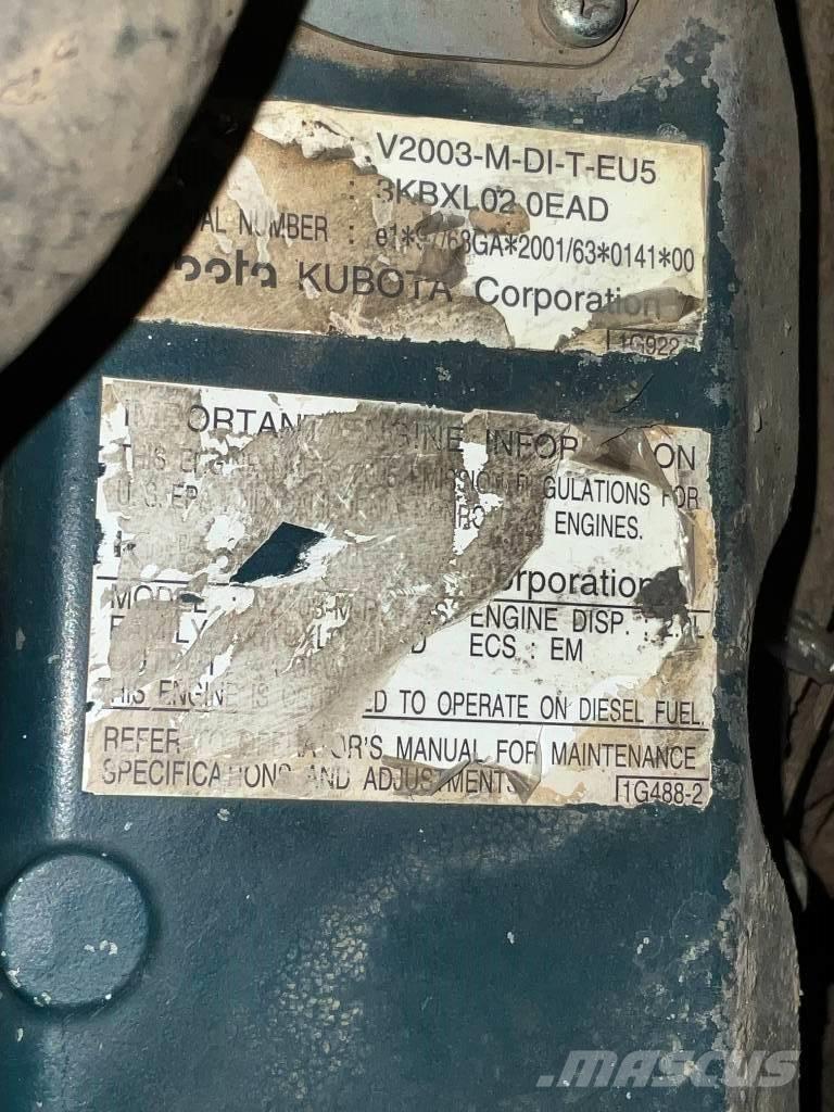 Bobcat 341 G Mini ekskavatori < 7 t