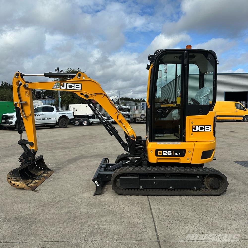 JCB 26C-1 Mini ekskavatori < 7 t