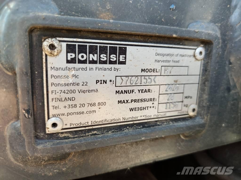 Ponsse Ergo AF H7 Harvesteri