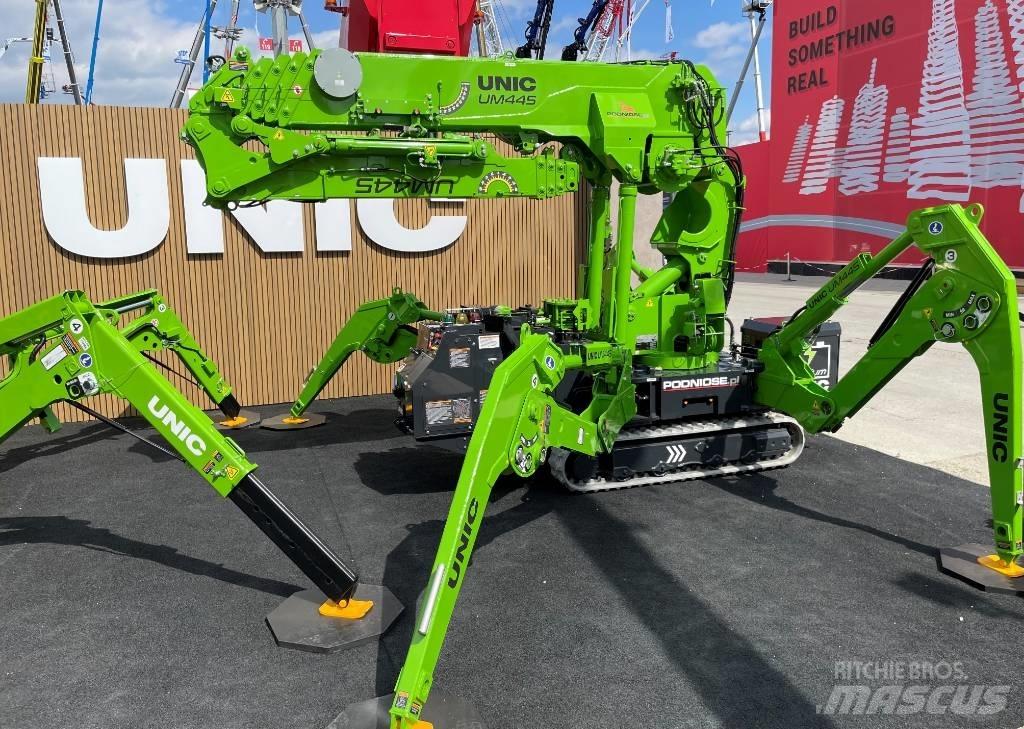 Unic UM445 POP-UP Kāpurķēžu ceļamkrāni