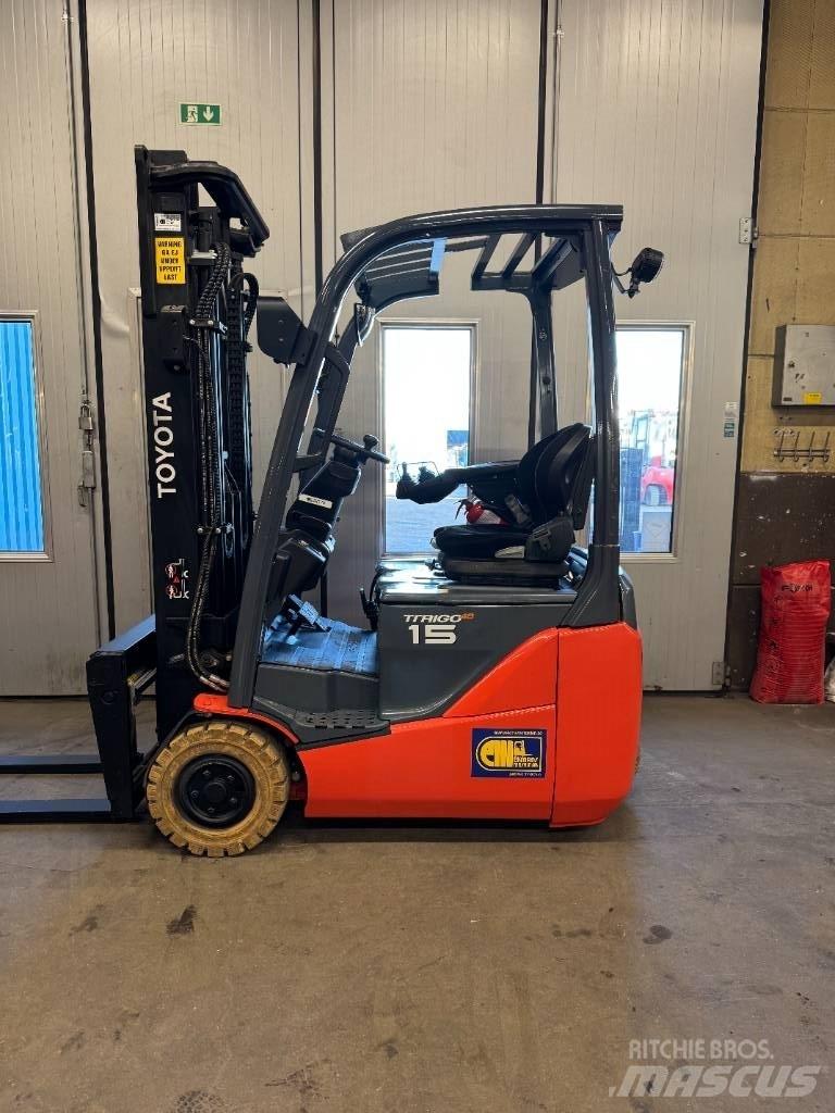 Toyota truck 8FBE15T Elektriskie iekrāvēji