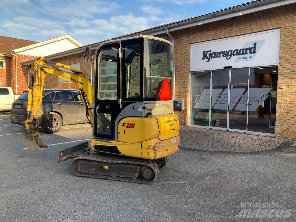 New Holland E 18 C Mini ekskavatori < 7 t