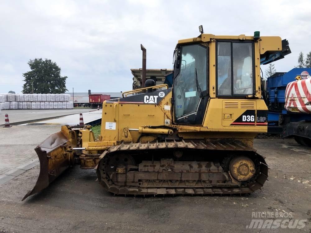 CAT D 3 G LGP Kāpurķēžu buldozeri