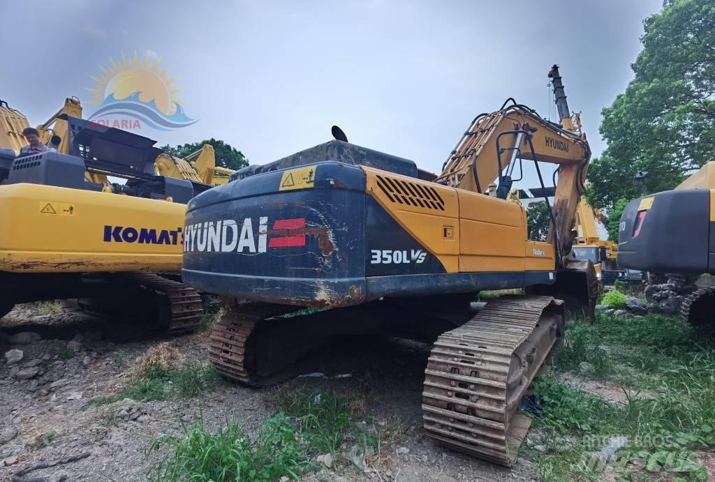 Hyundai R350LVS Kāpurķēžu ekskavatori