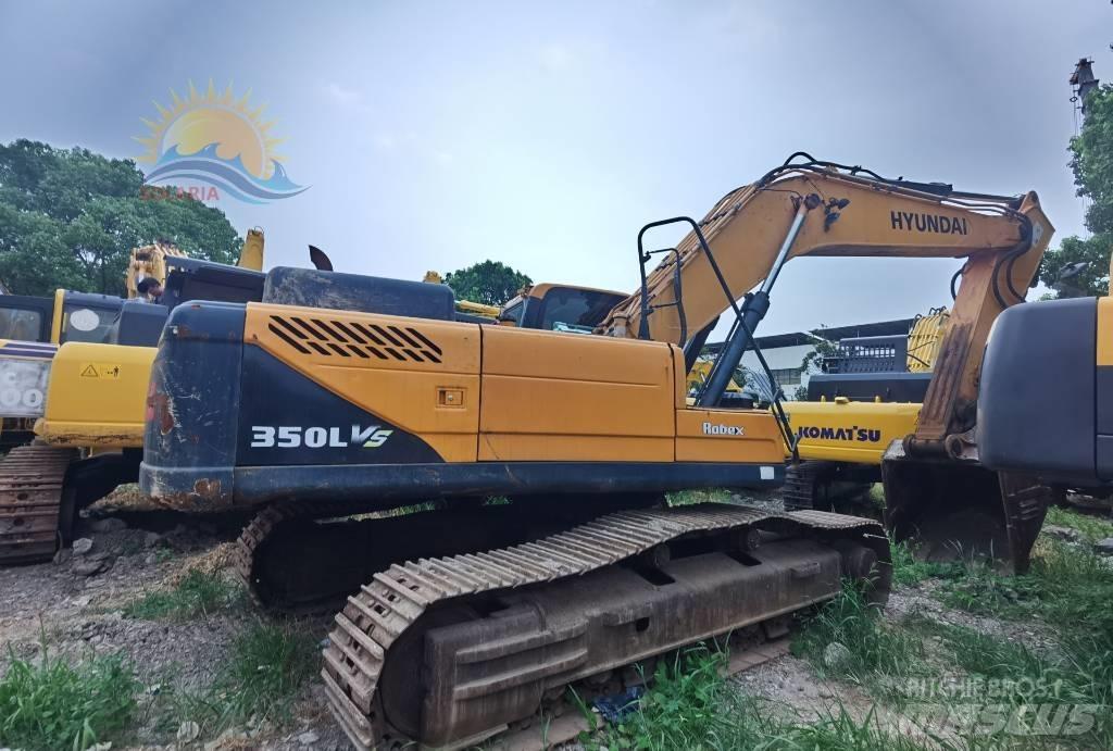 Hyundai R350LVS Kāpurķēžu ekskavatori