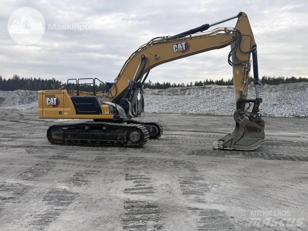 CAT 340 Kāpurķēžu ekskavatori