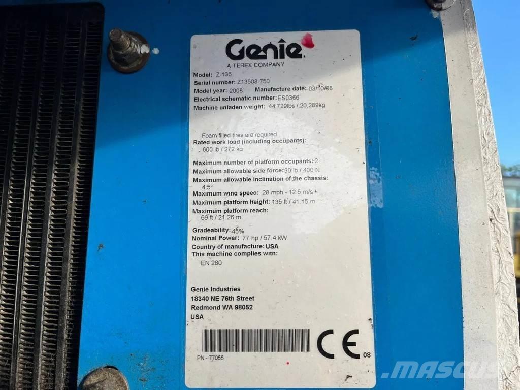 Genie Z-135 Strēles pacēlāji