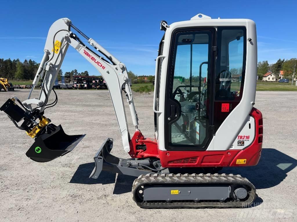 Takeuchi TB 216 A Mini ekskavatori < 7 t