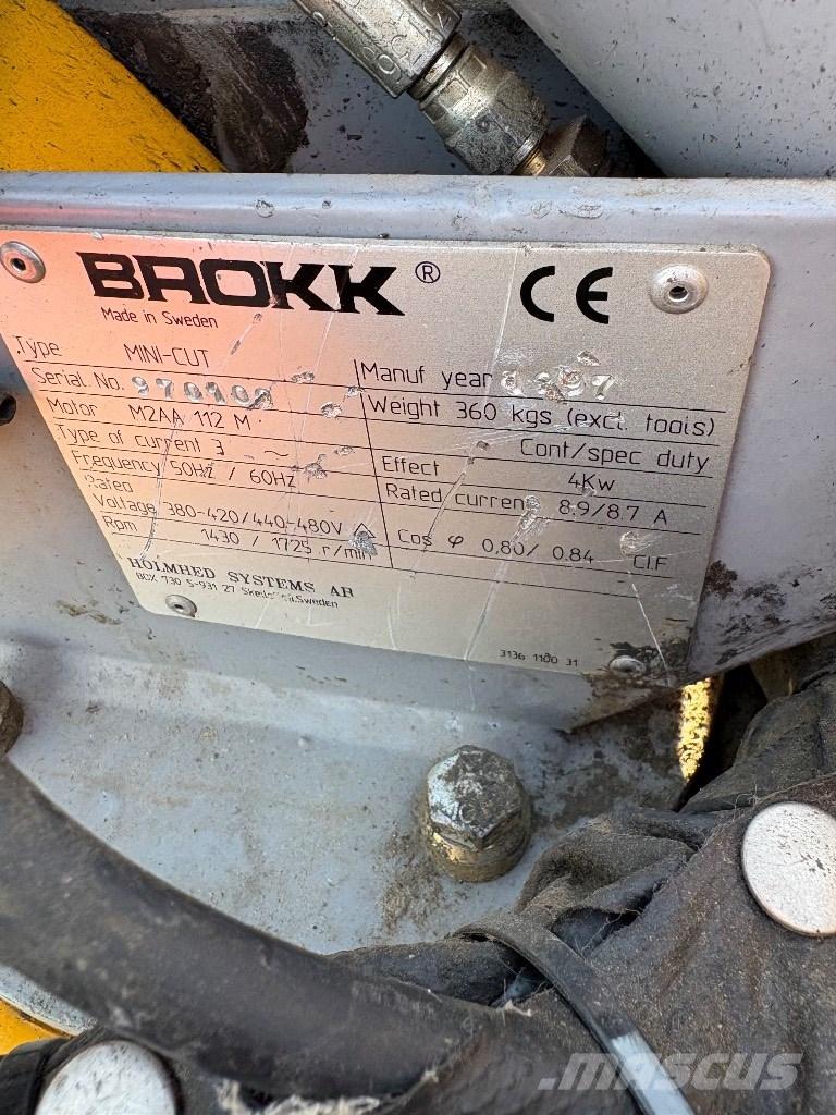 Brokk Brokk 40 robot Būvniecība- Citi