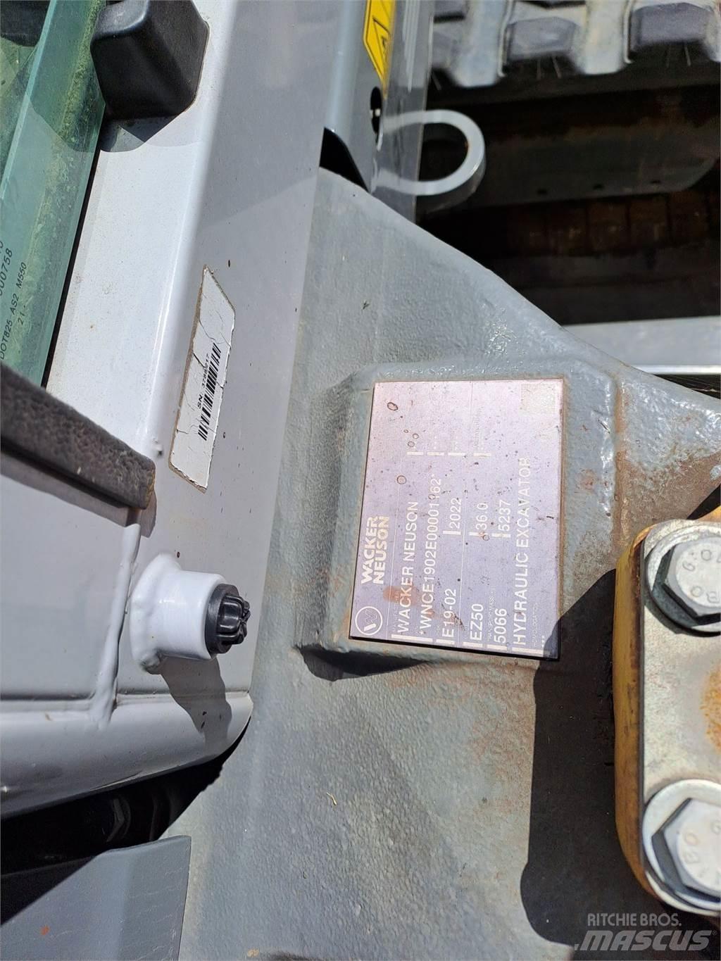 Wacker Neuson EZ50 Kāpurķēžu ekskavatori