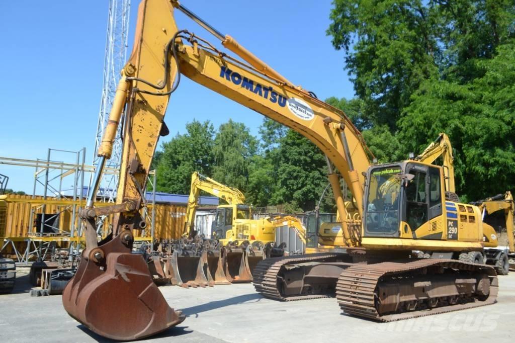 Komatsu PC 290 LC-10 Kāpurķēžu ekskavatori