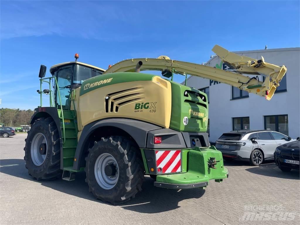 Krone BiG X 630 Zāles smalcinātāji