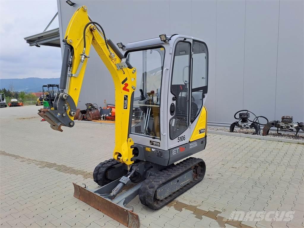 Wacker Neuson ET16 Kāpurķēžu ekskavatori