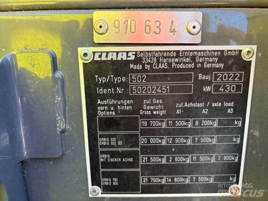 CLAAS Jaguar 950 4WD Lopbarības novācēji
