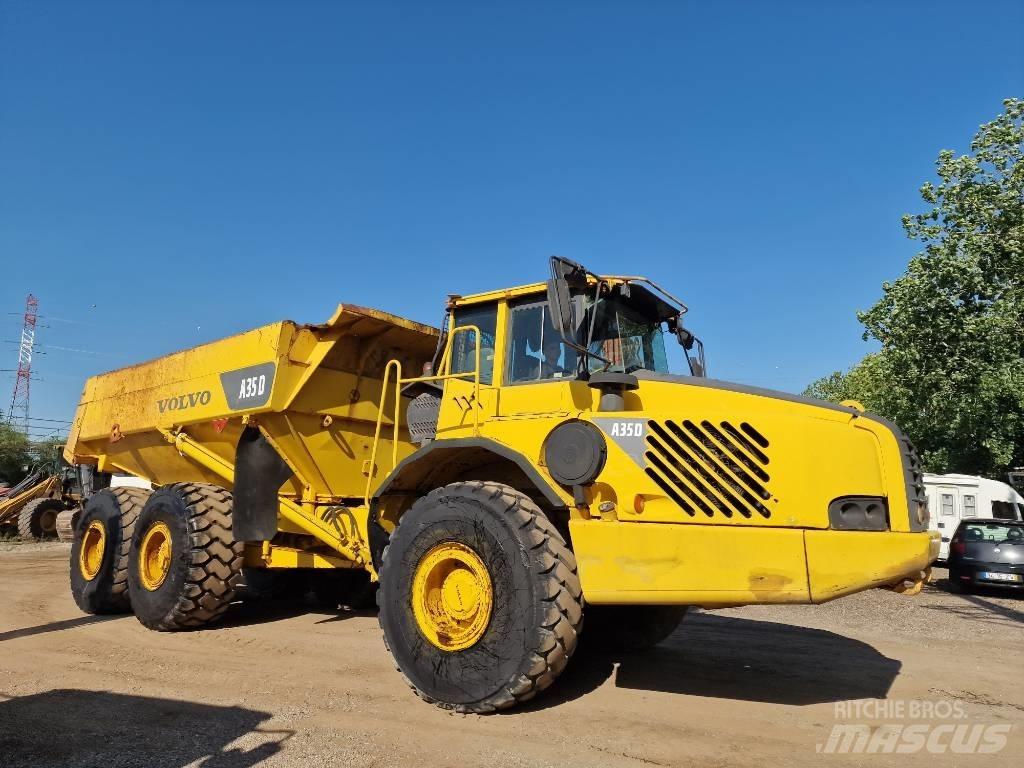 Volvo A 35 D Artikulētie pašizgāzēji
