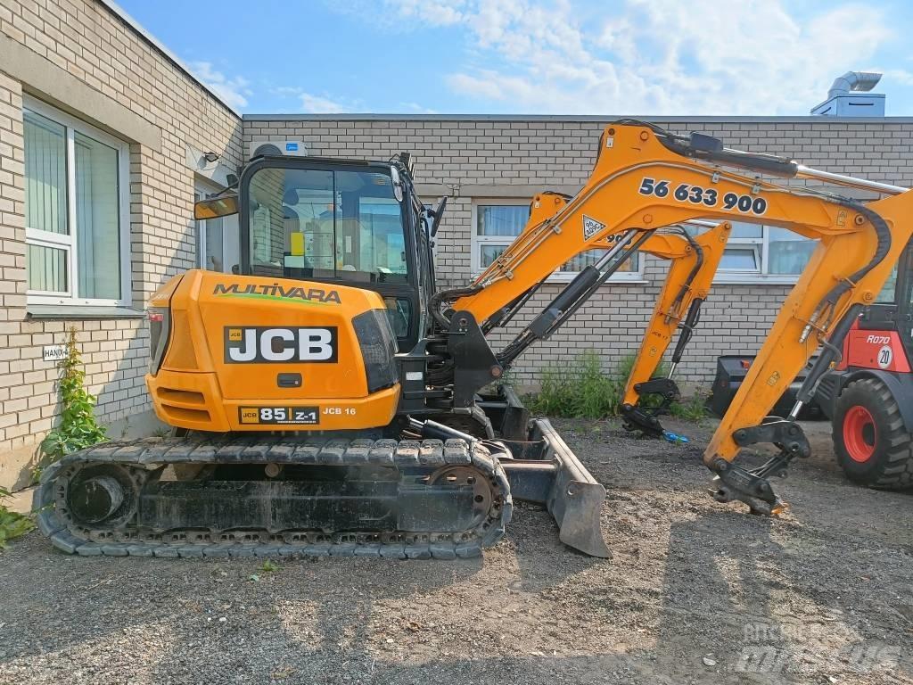 JCB 85Z-1 ECO Vidēja lieluma ekskavatori 7 t - 12 t