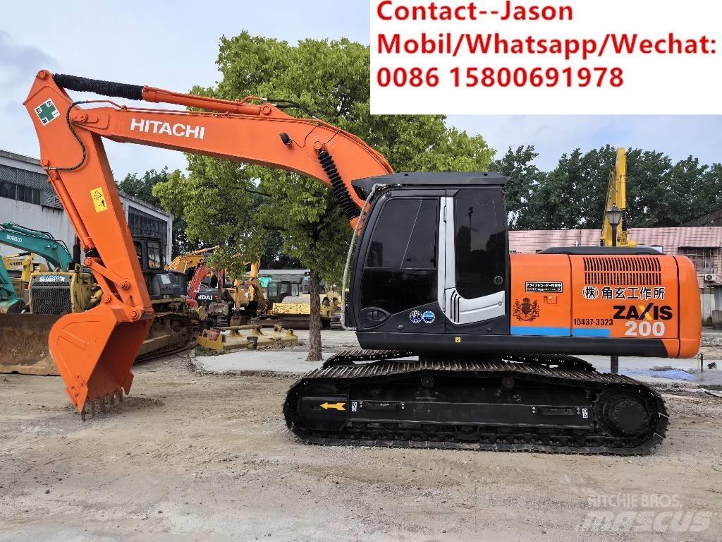 Hitachi ZX 200 Kāpurķēžu ekskavatori