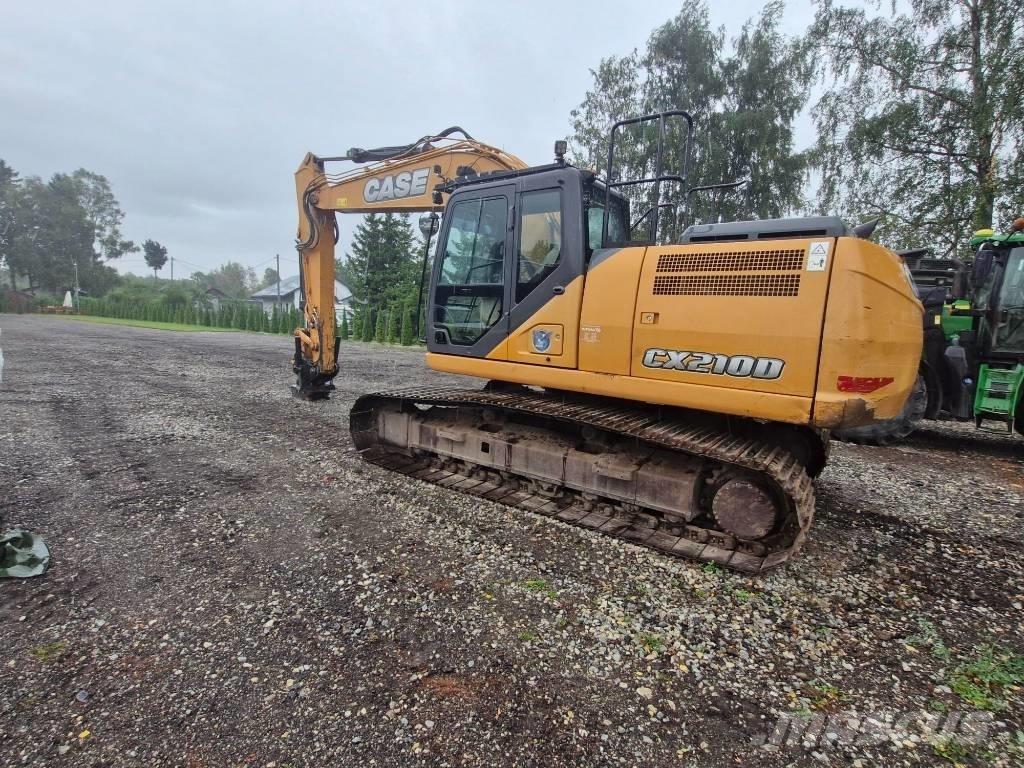 CASE CX 210 D Kāpurķēžu ekskavatori