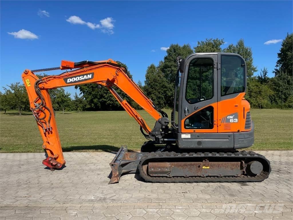 Doosan DX63-3 Mini ekskavatori < 7 t