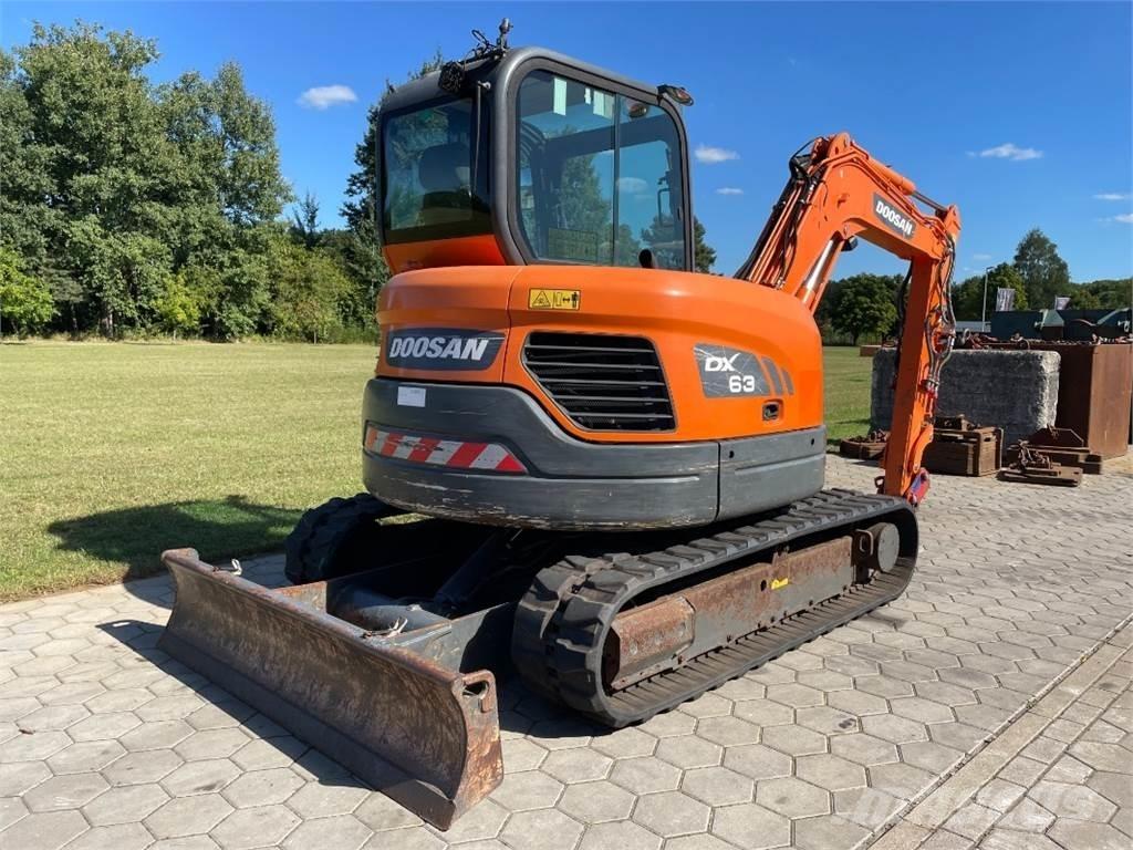 Doosan DX63-3 Mini ekskavatori < 7 t