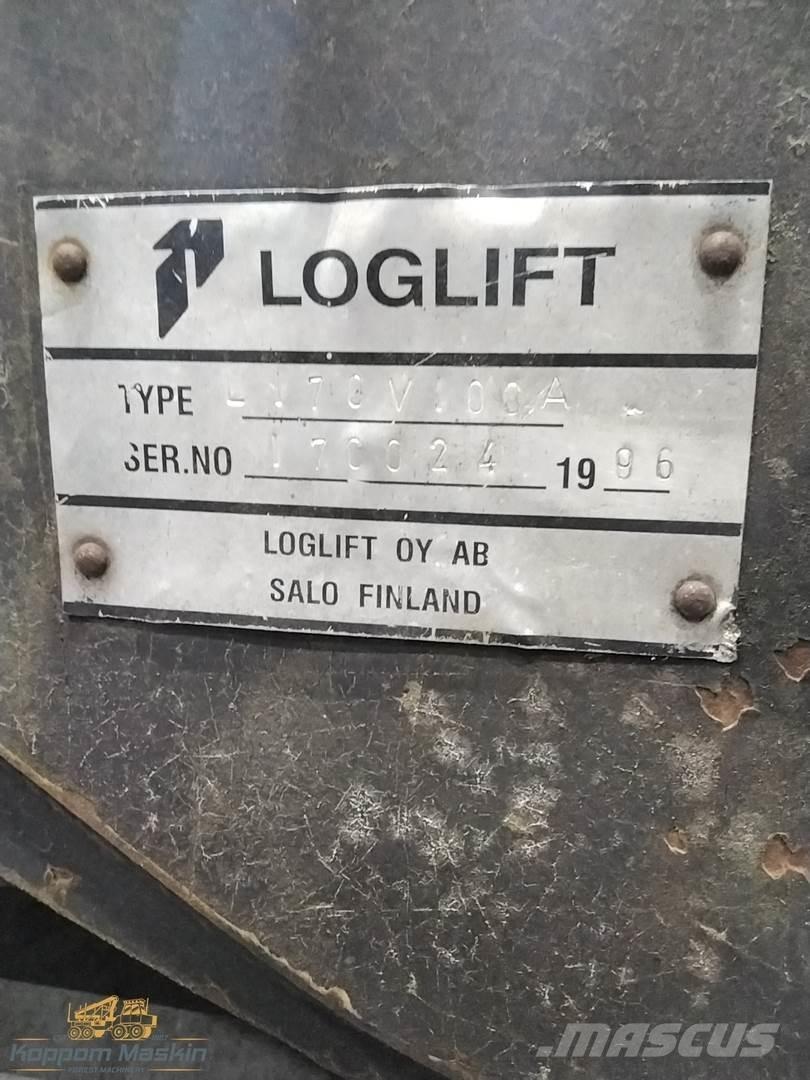 Loglift 170v Mežizstrādes mašīnu krāni