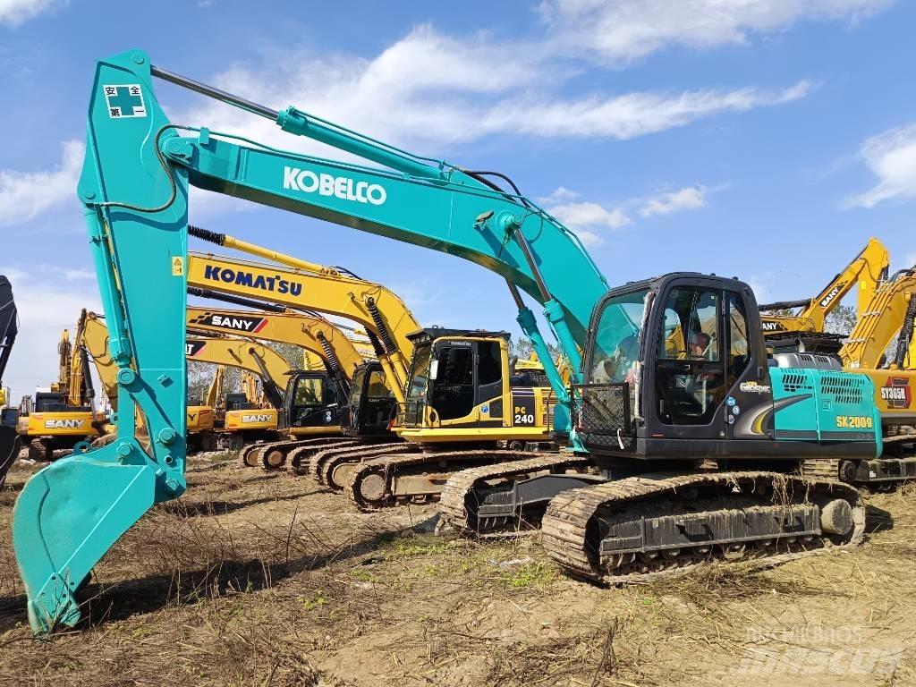 Kobelco SK200D Kāpurķēžu ekskavatori