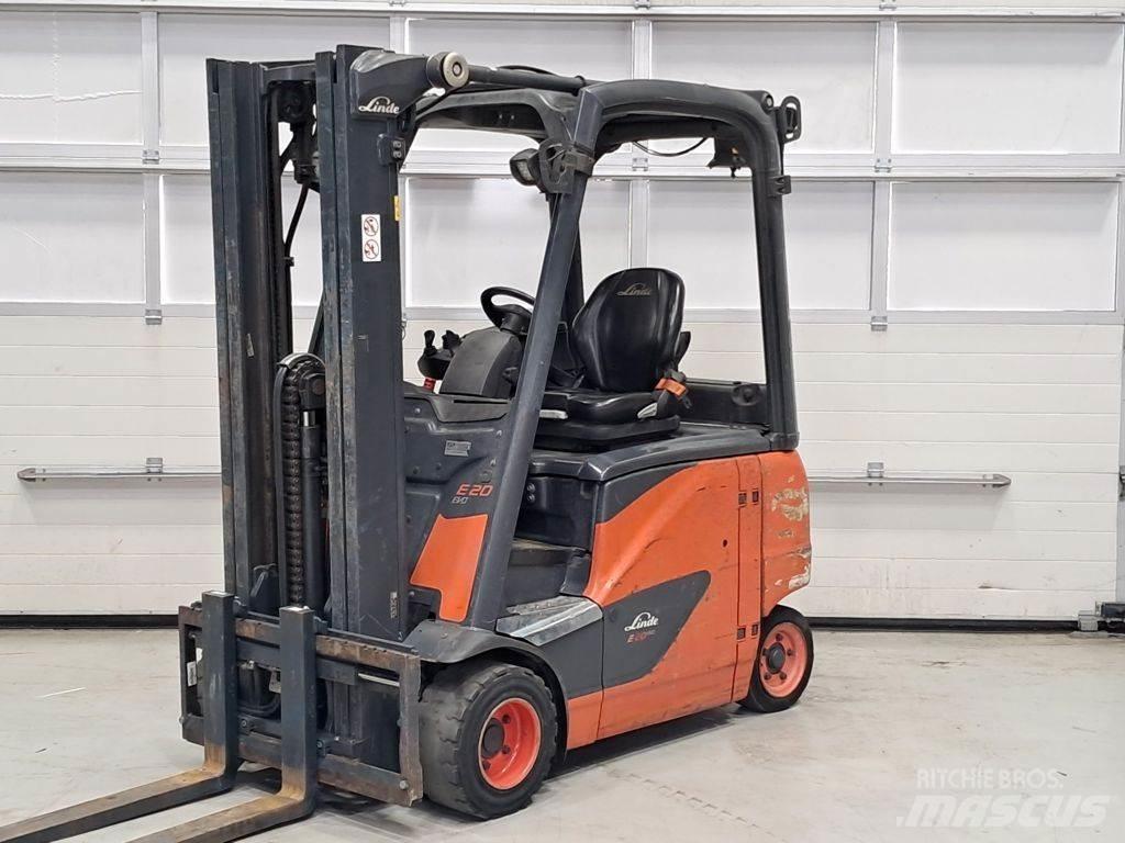 Linde E20PH-02 Elektriskie iekrāvēji