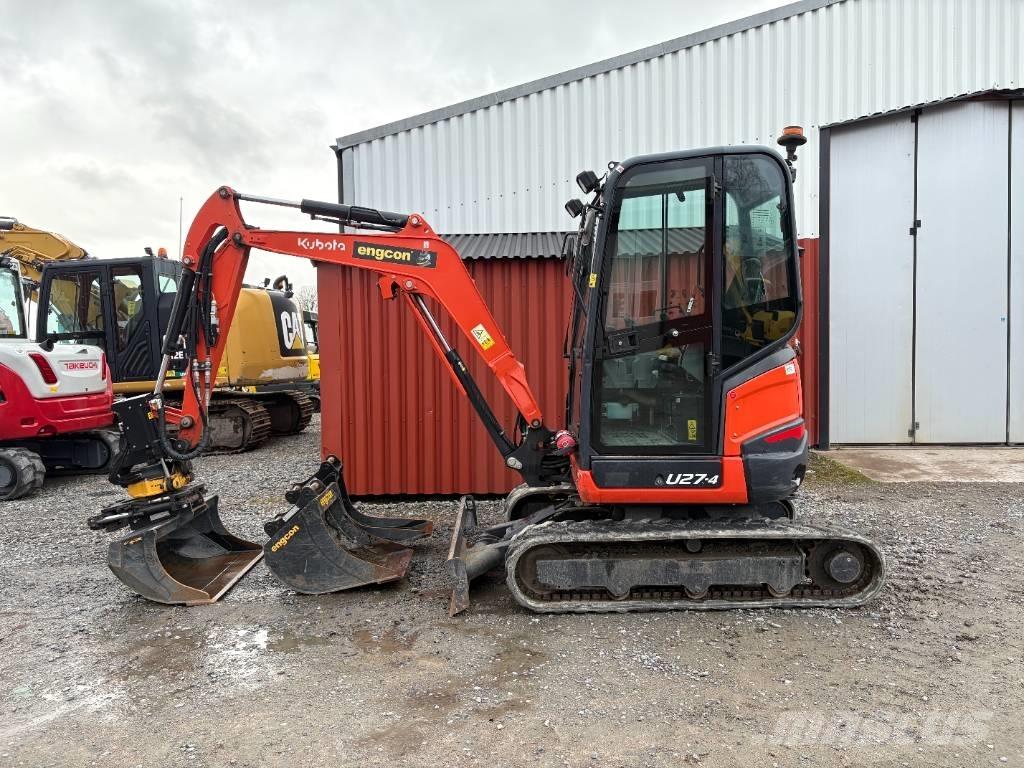 Kubota U27-4 Mini ekskavatori < 7 t