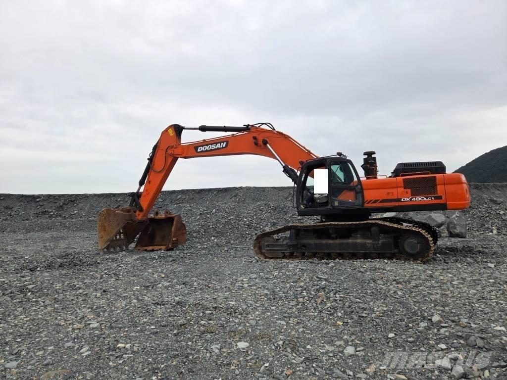 Doosan DX 480 LCA Kāpurķēžu ekskavatori