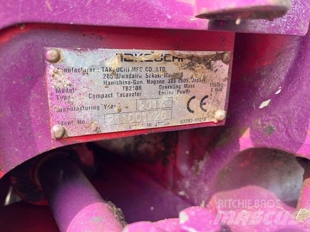 Takeuchi TB 210 Mini ekskavatori < 7 t