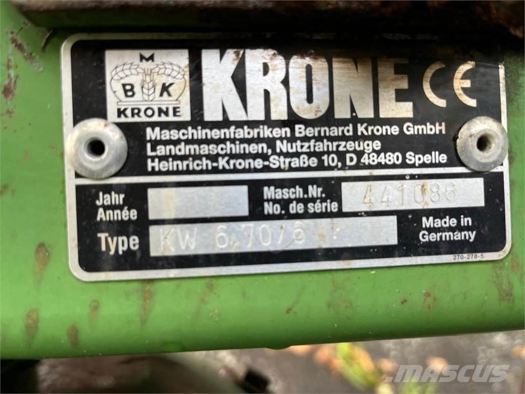 Krone KW 6.70/6 Grābekļi un siena ārdītāji