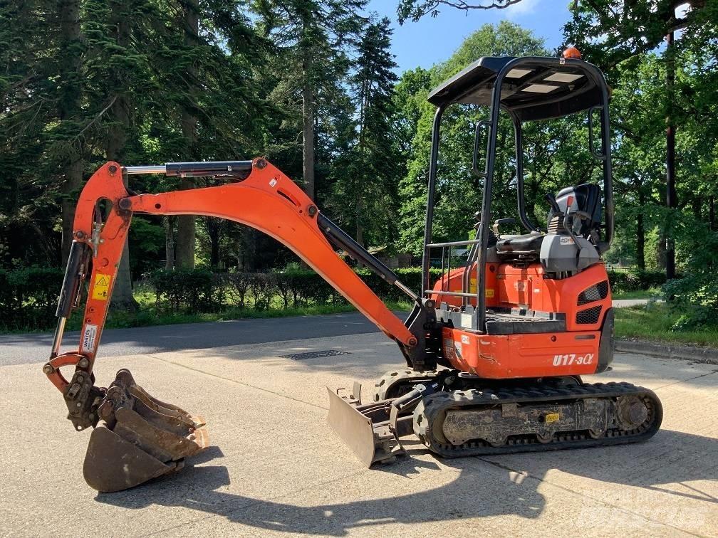 Kubota U 17-3 Mini ekskavatori < 7 t