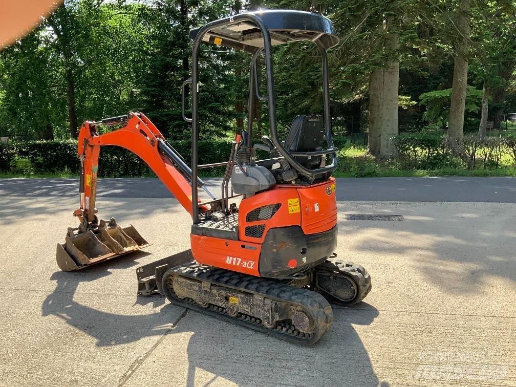 Kubota U 17-3 Mini ekskavatori < 7 t