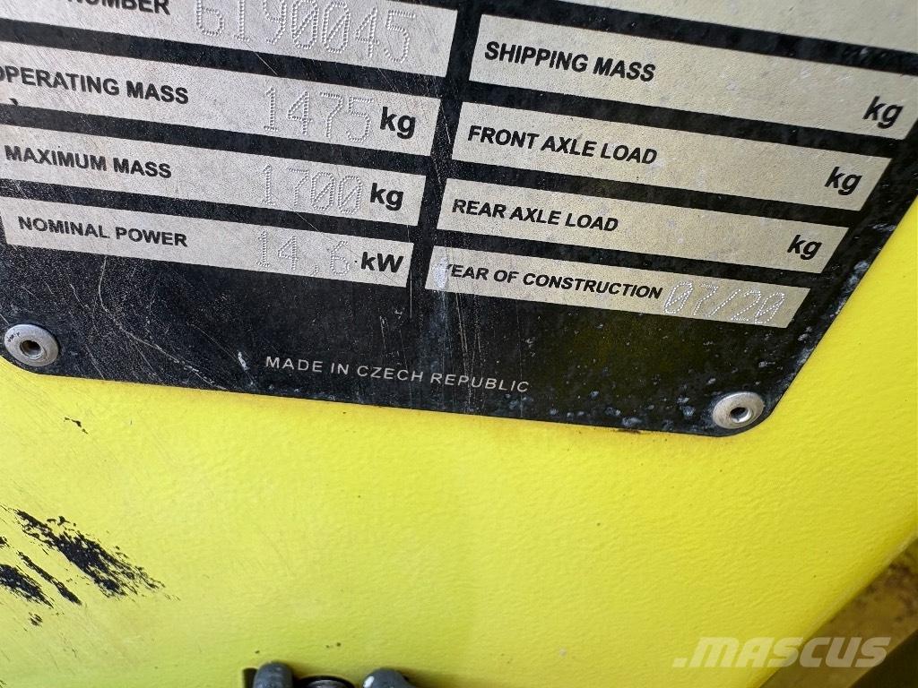 Ammann ARX 12 Divvalču grunts veltņi