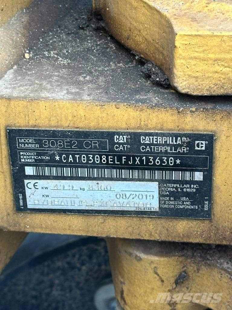 CAT 308 E 2 CR Vidēja lieluma ekskavatori 7 t - 12 t