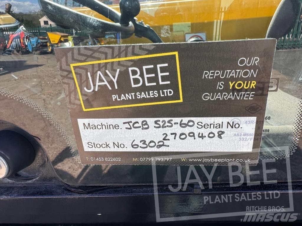 JCB 525-60 Teleskopiskie manipulatori