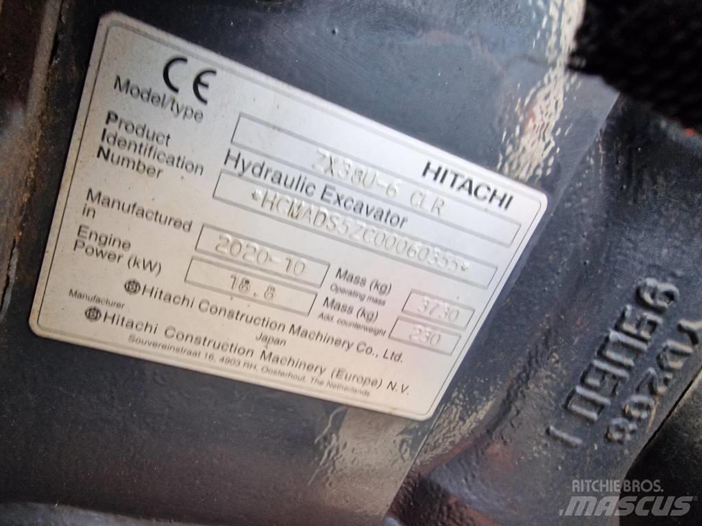 Hitachi ZX38U-6 Mini ekskavatori < 7 t