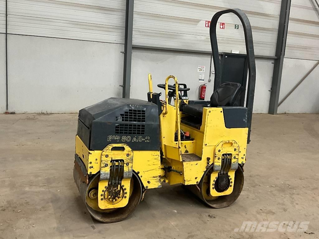 Bomag BW 80 AD-2 Divvalču grunts veltņi