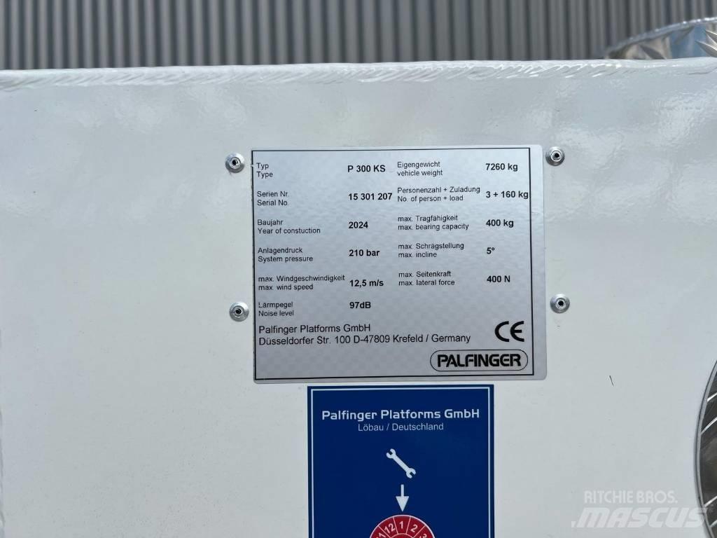 Palfinger P 300 KS Pacēlāji uz automašīnas bāzes